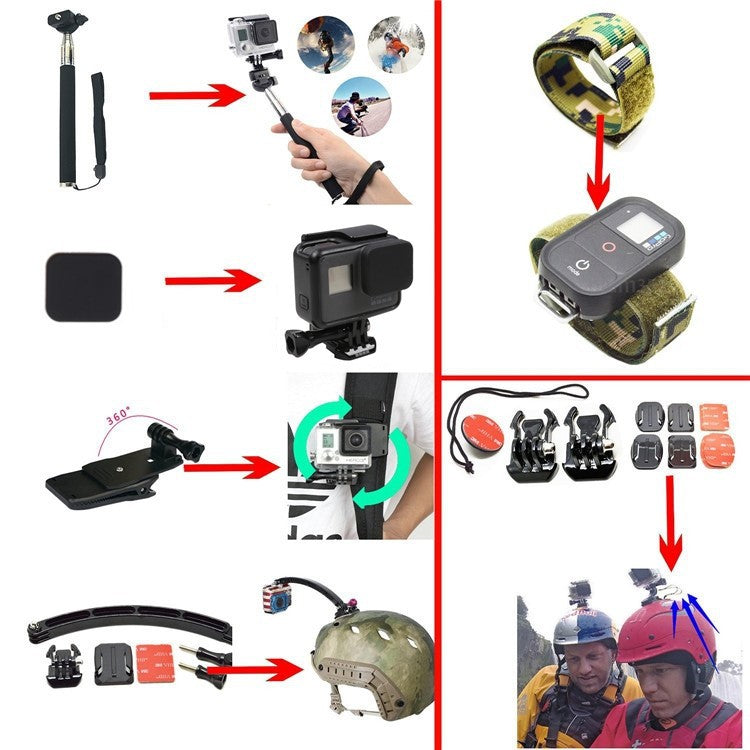 GoPro 4 camera accessories kit