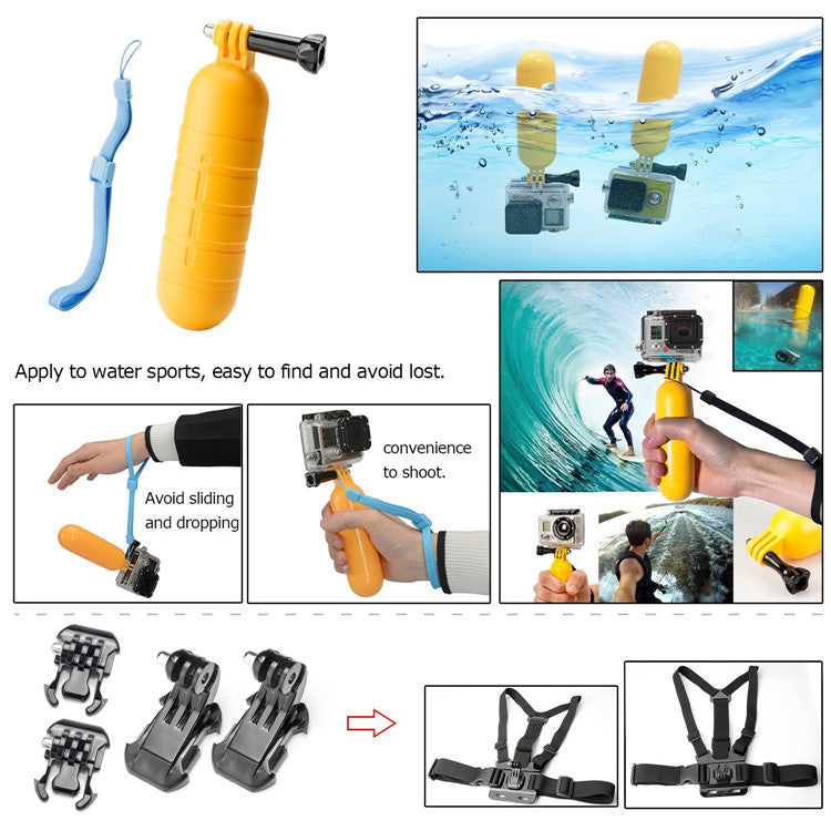 GoPro 4 camera accessories kit
